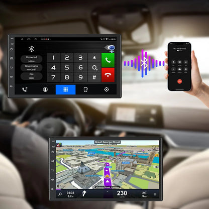 Apple CarPlay Android Auto Head Unit for Isuzu N Series Truck