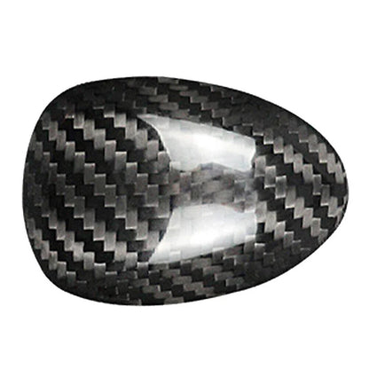 Carbon Fiber Black Gear Shift Knob Cover for Cadillac ATS (2013-2019)