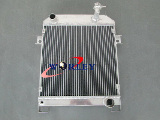 Aluminum Radiator + Fan for Jaguar MK2 2.5 & Daimler V8 (1962-1967)