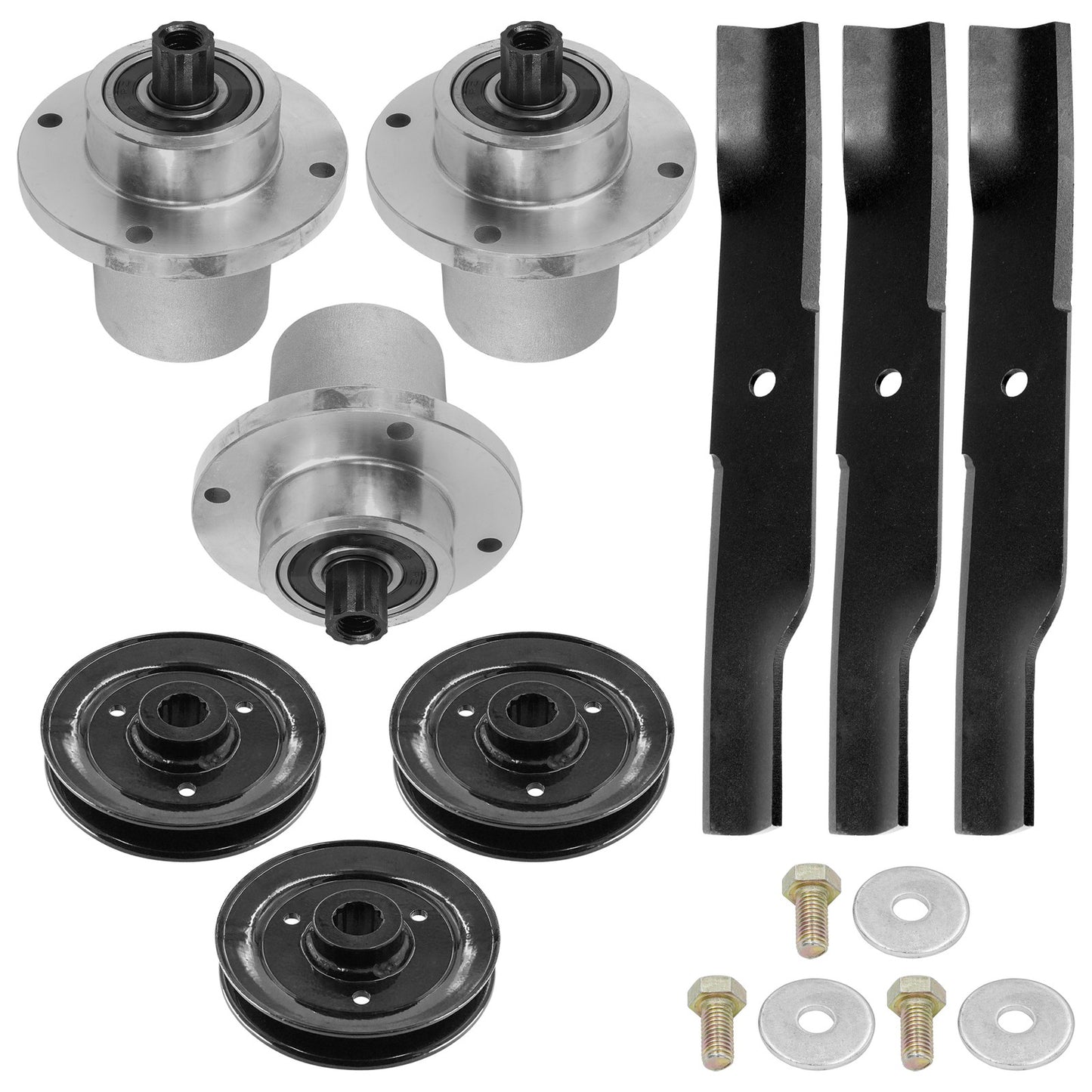 Deck Spindle Blade 54 Inch Replacement for Hustler FasTrak SD (2000–2000)