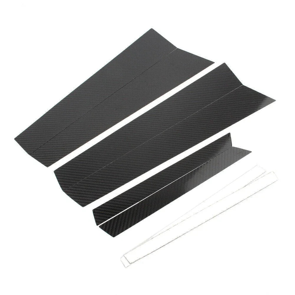 Carbon Fiber B Pillar Trim Covers for BMW E71 X6 2009-2014 (2009-2014)