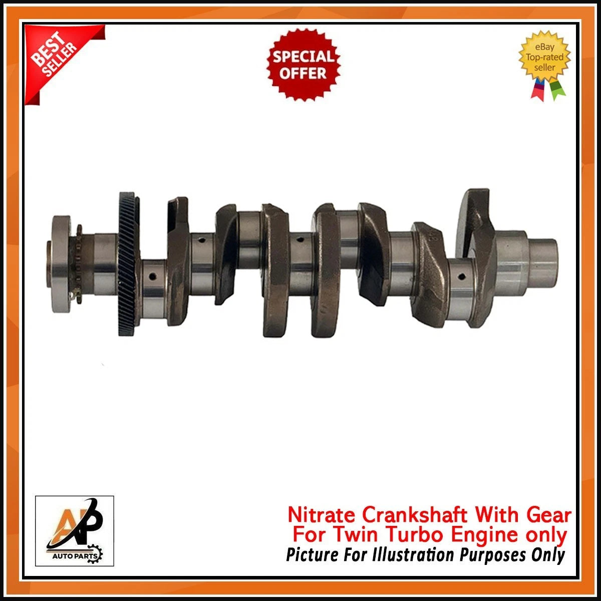Crankshaft + Engine Rebuild Kit Replacement for Range Rover 2.0 Diesel (2005–2012)
