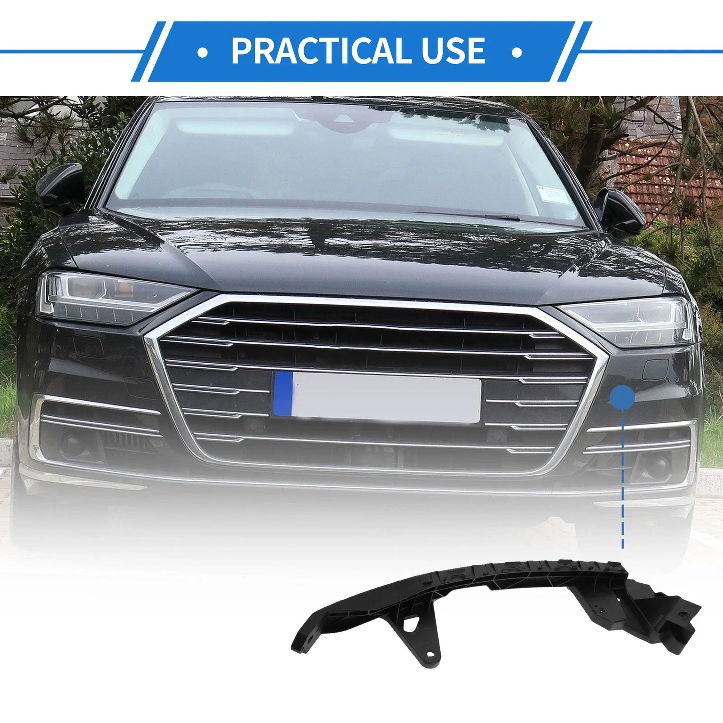 Front Left Bumper Retainer Bracket for Honda Accord (2018-2023)
