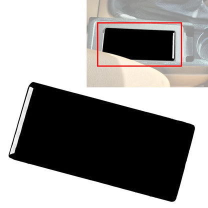 Black Gear Shift Panel Storage Box Cover for BMW 3 Series (1991-1999)