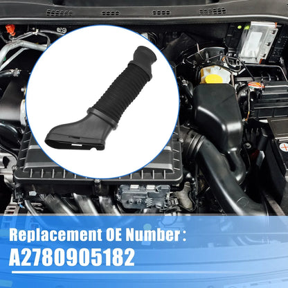 Car Air Intake Hose Tube for Mercedes-Benz CLS550 CLS63 (2012-2014) Black