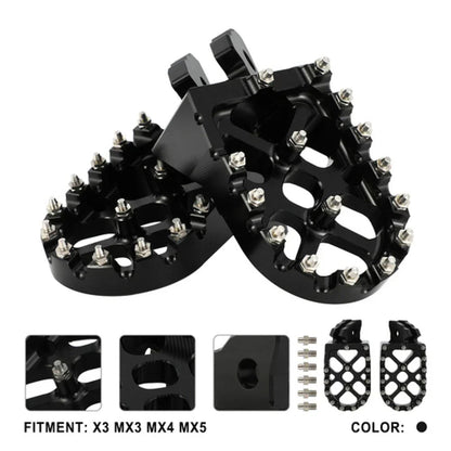 Aluminium Alloy Footpegs for Talaria X3 MX3 MX4 MX5 (2021-2023)