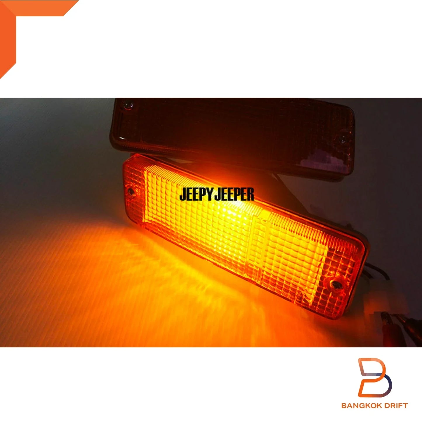 Amber Bumper Indicator Light for Toyota Hilux Ute (1983-1988)