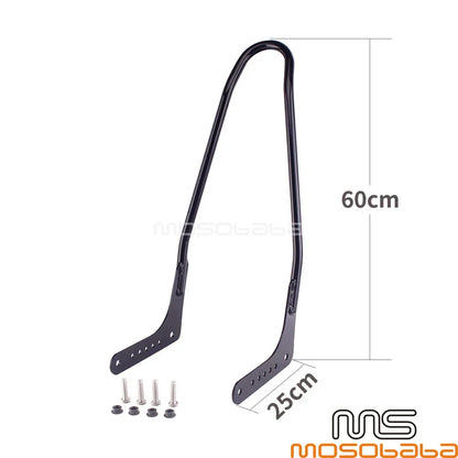 Steel Sissy Bar Backrest for Harley Softail Standard FXST, Street Bob FXBB