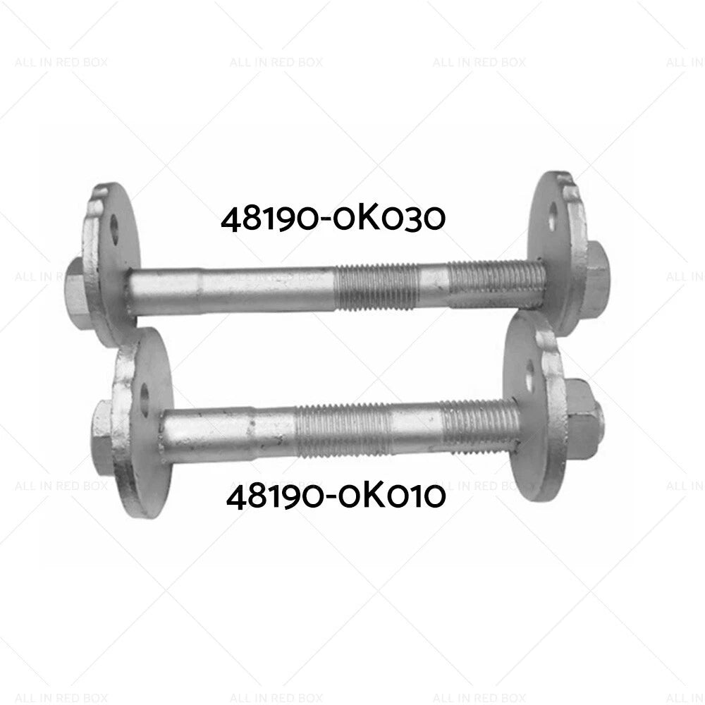 4PC Front Control Arm Lower Camber Bolt Kit for Hilux KUN26 GGN25 (05-15)