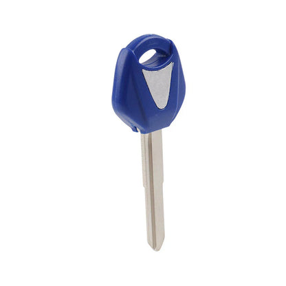 Blue Motorcycle Uncut Blank Key for Yamaha YZF R1 R6 FZ1 FZ6 MT07 MT09