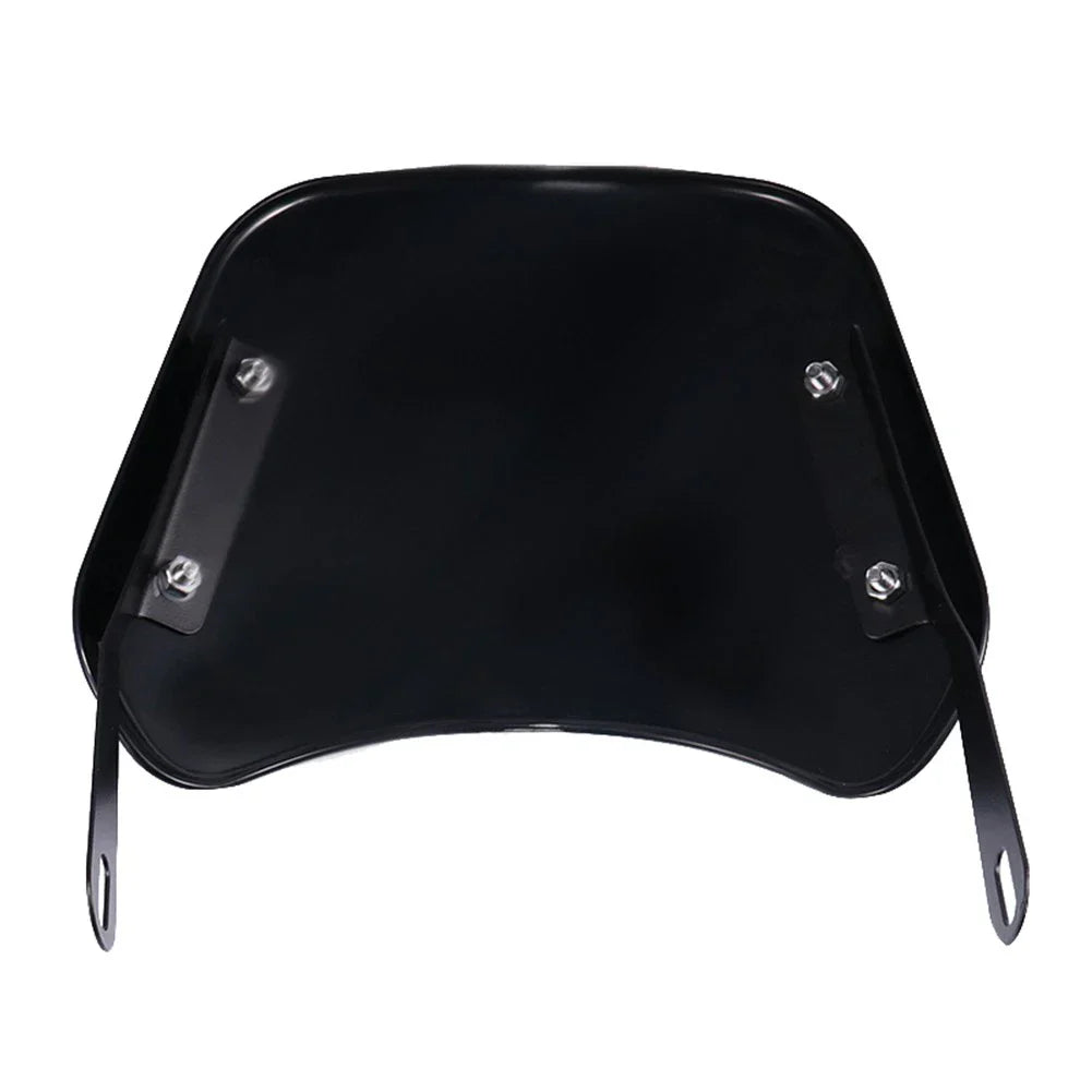 5-7'' Round Headlight Windscreen for Universal Fit Motor Black