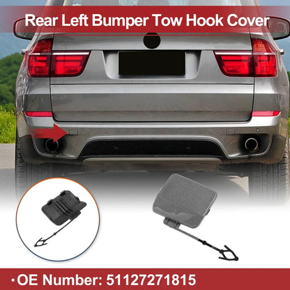 Tow Hook Cover Cap for BMW X5 E70 (2011 - 2013) Gray