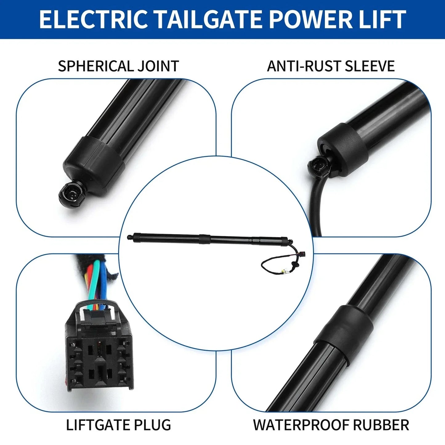 Rear RH Tailgate Power Lift Support for Hyundai Santa Fe (2015-2018)