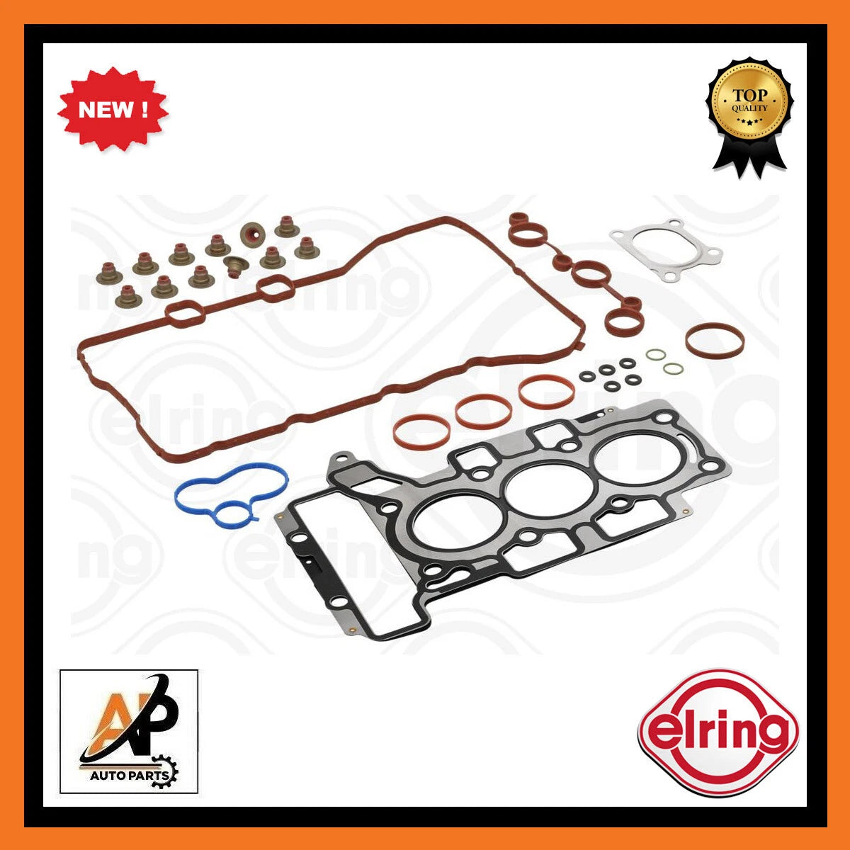 Cylinder Head Gasket Kit With Valve Stem Seals for Peugeot 208 (2012–2021)