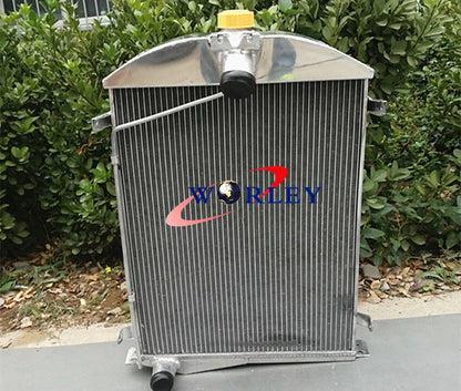 56MM Core Aluminum Radiator & Fan for Ford Model A (1930-1931)