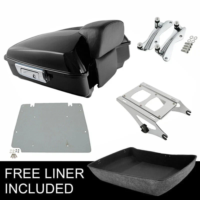 Trunk Luggage Pad Mount Docking Plate for Harley Road Glide (2014-2025)