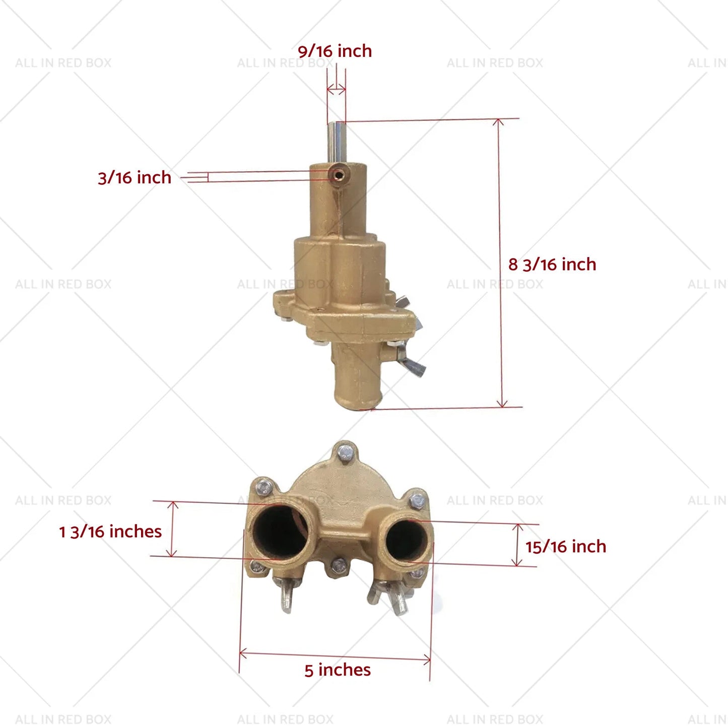 Sea Water Pump for MerCruiser (46-862914T10, 46-8M0118067, 8M0139995)