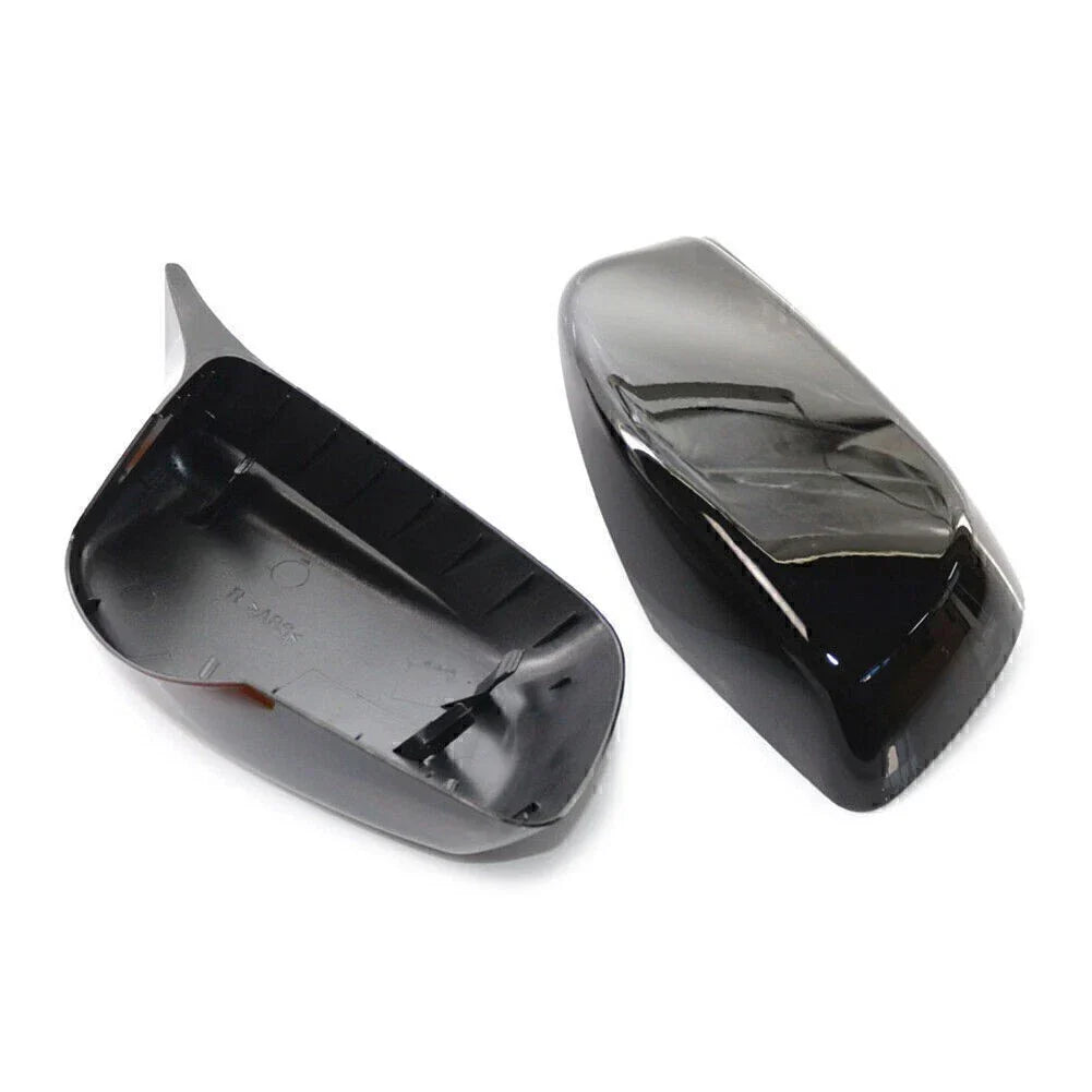 Rear View Mirror Cover Trim Black for BMW E60 E61 (2004-2007)