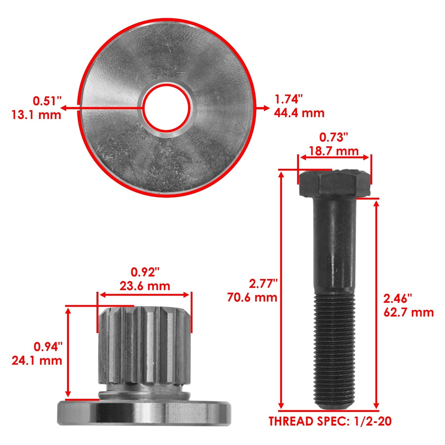 Deck Spindle Bushing Replacement for Exmark (2005–2015)