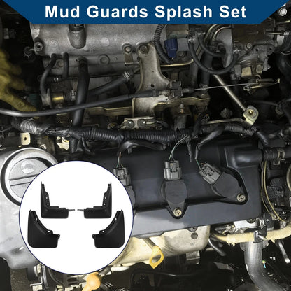 Mud Flaps Splash Guards Set for Mercedes-Benz GLA (2020-2023)