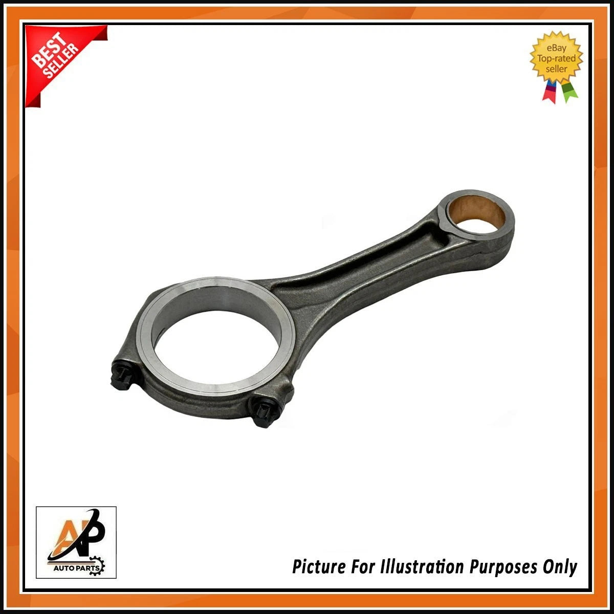 Connecting Rods Set of 6 Replacement for Audi Q5 Q7 VW Phaeton 3.0TDI (2010-2016)