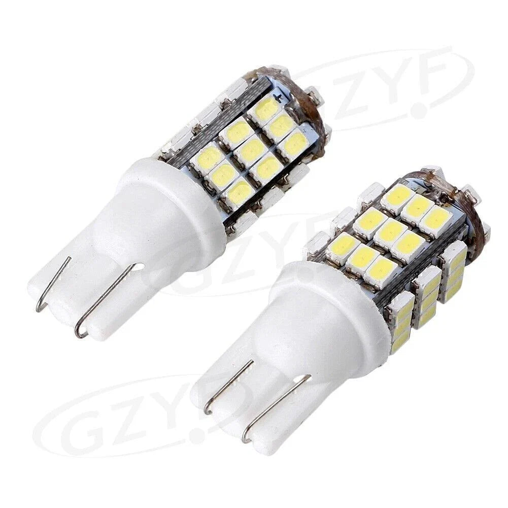 12V T10 168 Xenon LED Backup Reverse Lights Bulbs  White (6000K)
