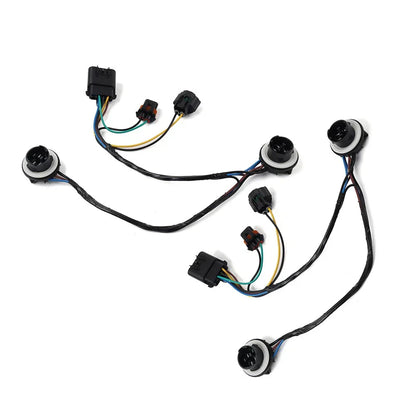 Headlight Wiring Harness Assembly Pair for Chevrolet Silverado, GMC Sierra (2007-2013)