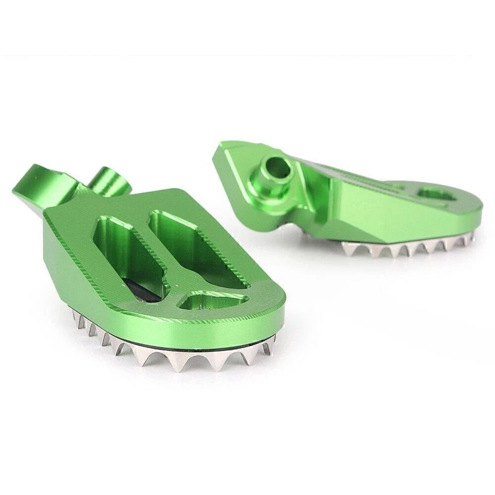 Shark Teeth Dirt Bike Foot Pegs for YAMAHA YZ85 YZ125 YZ250 YZ450F (1999-2015)