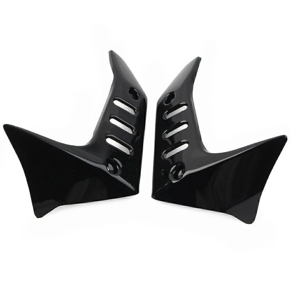 Motorcycle Fairing Side Cover Kit ABS Black for Kawasaki Z750 (2004-2007)