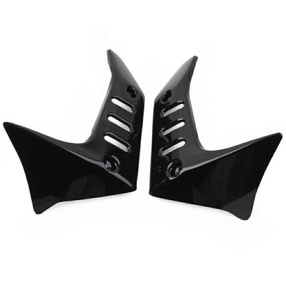 Motorcycle Fairing Side Cover Kit ABS Black for Kawasaki Z750 (2004-2007)