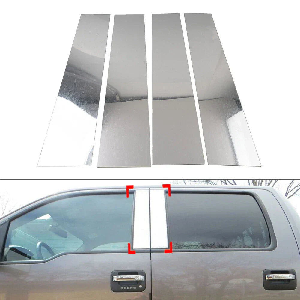 Pillar Post Door Window Cover Trim for Ford F-150, Mark LT (2004-2014)
