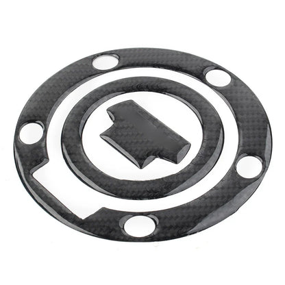Carbon Fiber Gas Tank Decal Trim Fuel Cover Sticker for YZF-R6 (2006-2023)