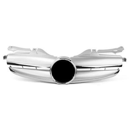 Silver Front Upper Grill for Mercedes Benz R170 SLK Class (1998-2004)