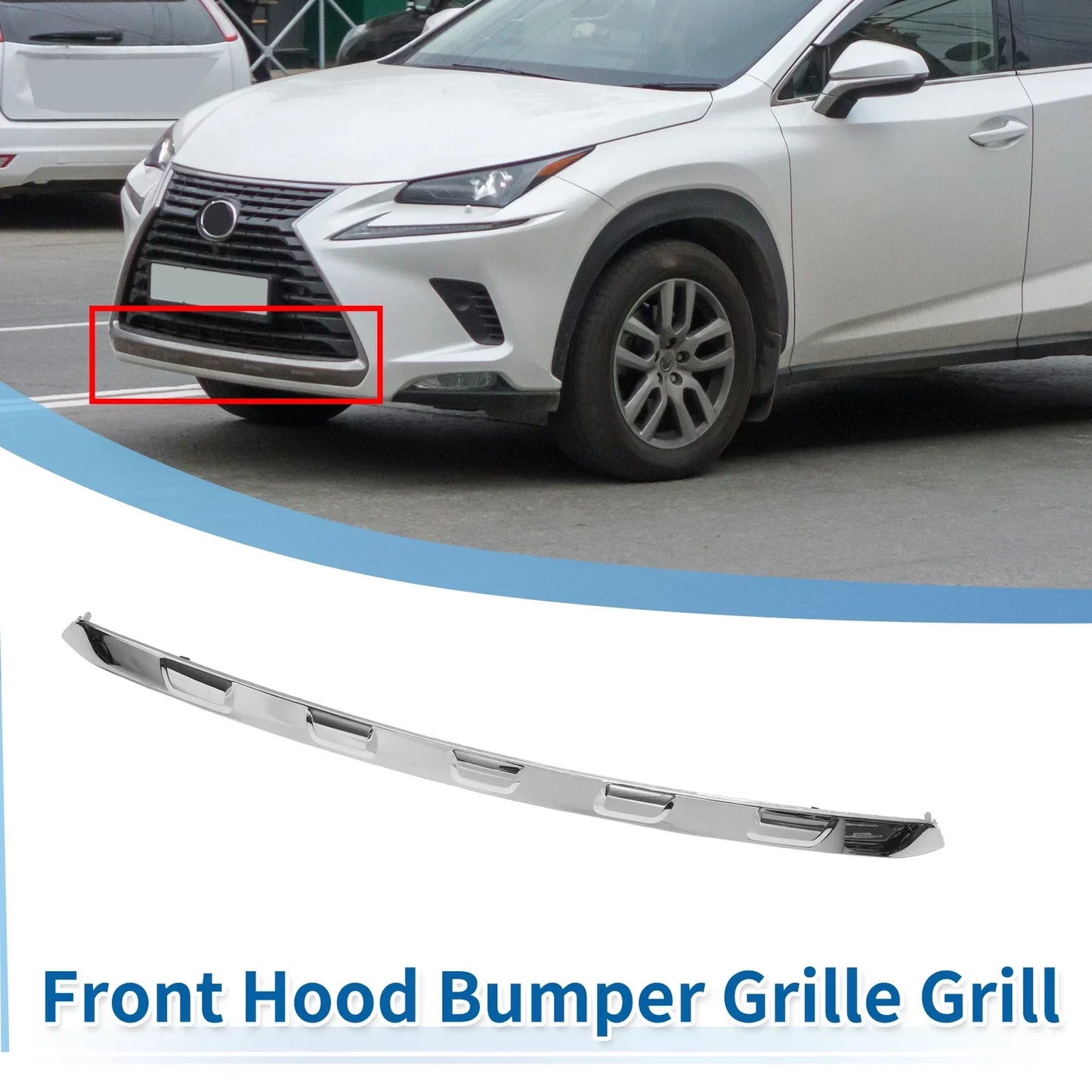 Front Lower Grille Trim for Lexus NX 200t F Sport (2018)