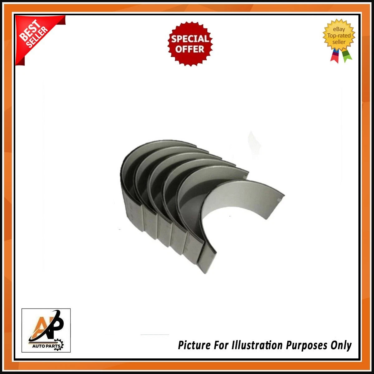 Big End Bearings Set 0.50MM Replacement for Hyundai Staria Bus (US4 2018–2025)