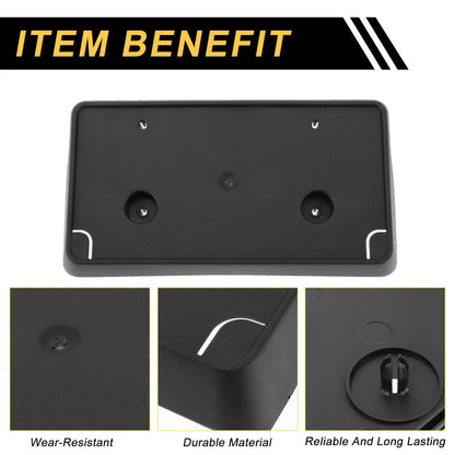 Front Bumper License Plate Bracket Holder for Dodge Ram 1500 (2013-2019)