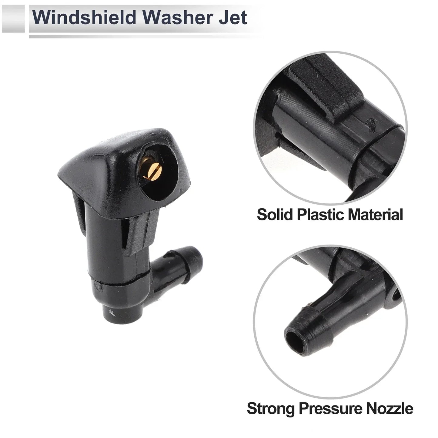 Washer Nozzle & 8 x Hose Connectors for Honda (No.76810SDAA11)