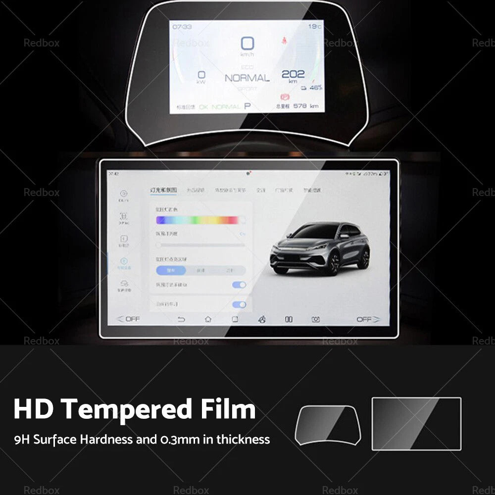 Tempered Glass Screen Protector for BYD Atto3 Dolphin (2022-2023)