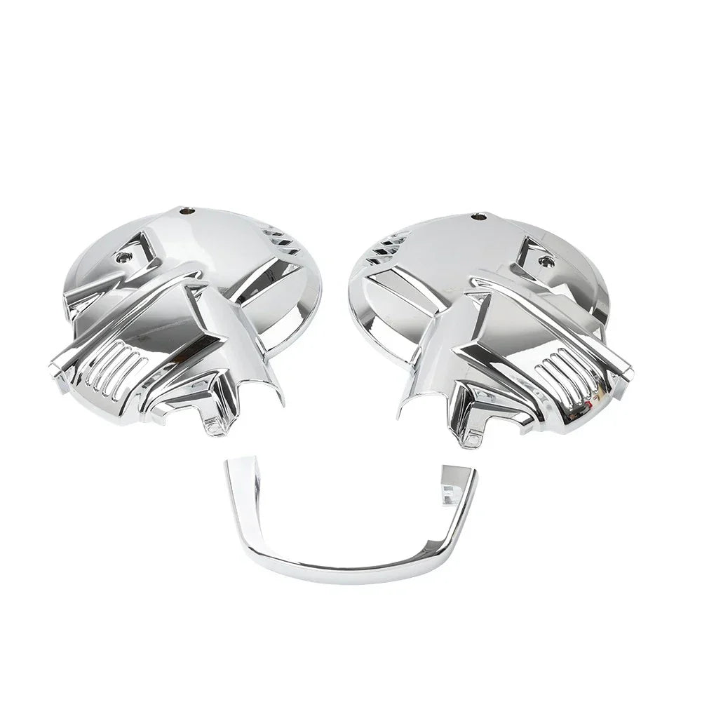Front Brake Rotor Disc Covers for Honda Goldwing GL1500 88-00 Chrome