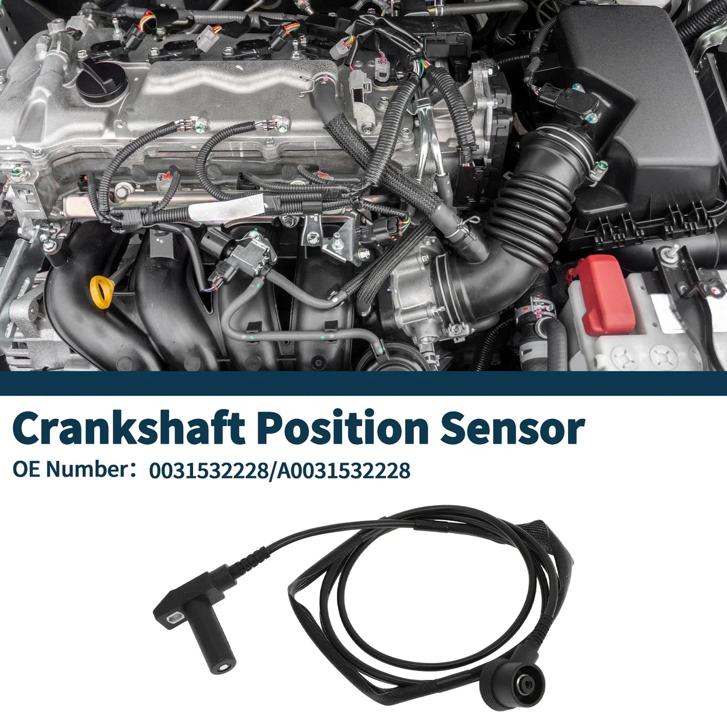 Crankshaft Position Sensor for MERCEDES-BENZ S600 6.0 (1993-1998)