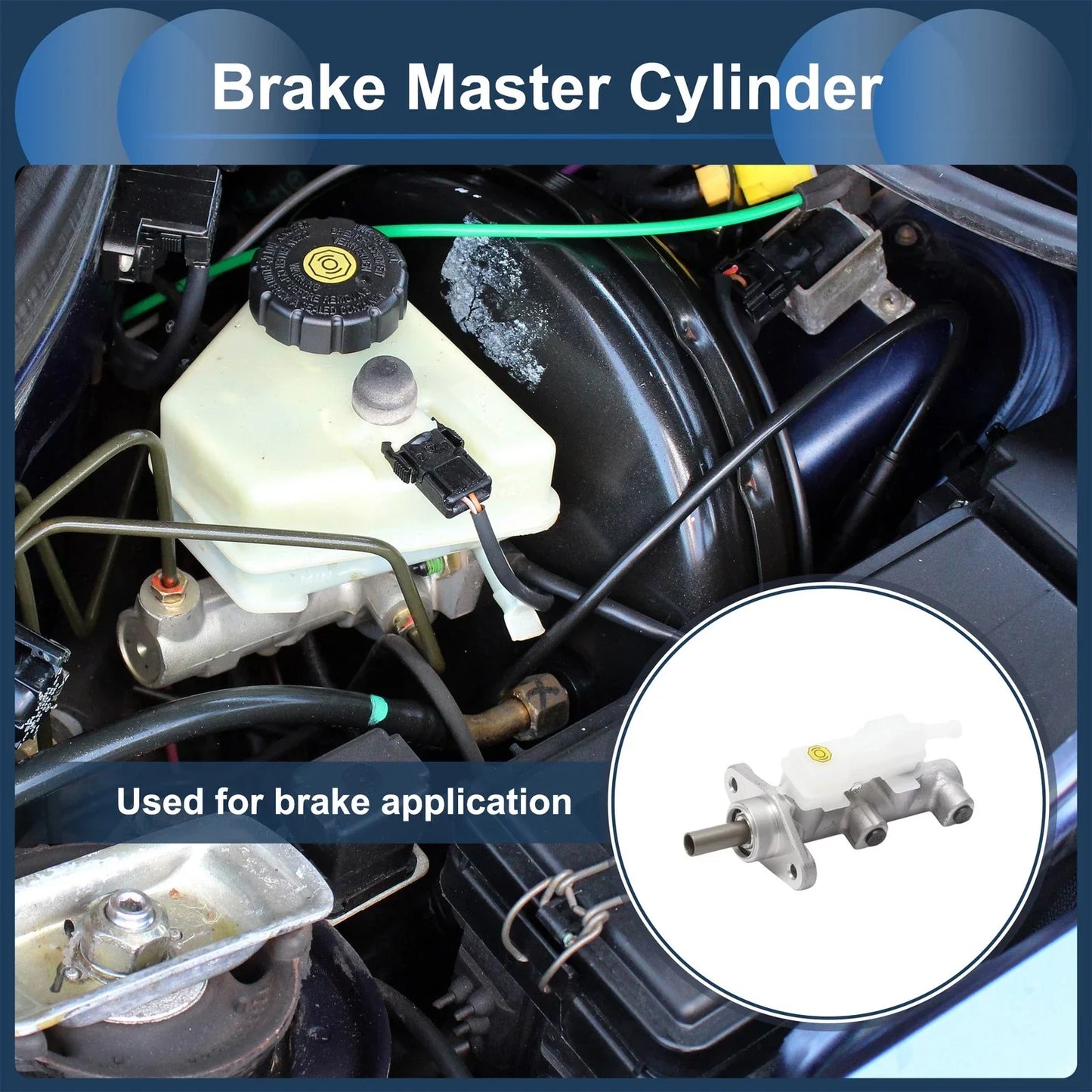 Brake Master Cylinder with Reservoir for Honda Odyssey (2009-2014)