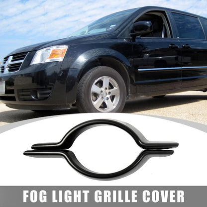 2 x Front Right Fog Light Grille Covers for Dodge Journey (2014-2020)