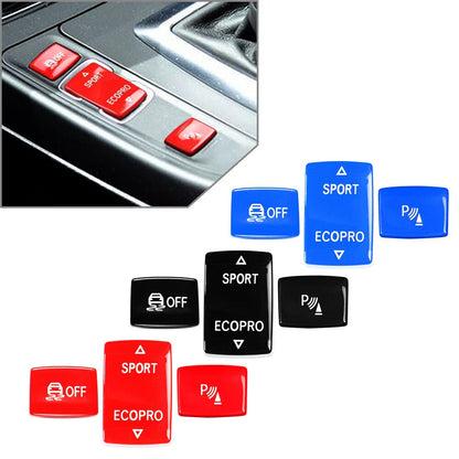 3 Pcs Gear Shift Button Trim for BMW F20 F21 F22 F23 F30 F31 F34 F32 F33 F36
