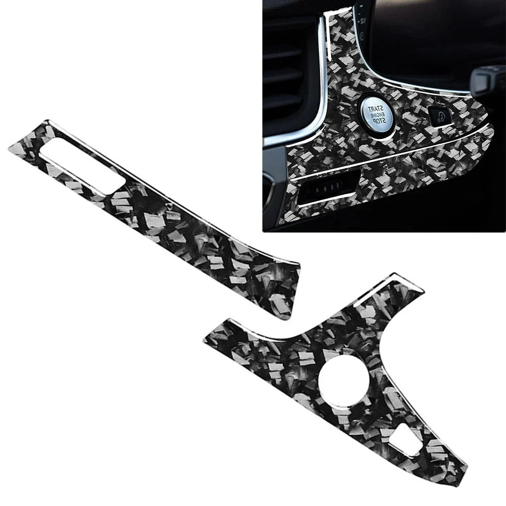 Dashboard Steering Wheel Side Panel Cover Trim for Audi Q7 SQ7 (2016-2019)