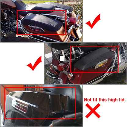 Saddlebag Lid Bra Covers for Harley Touring (1993-2013)