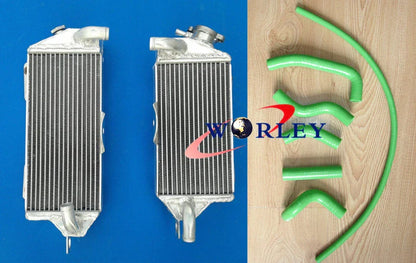 Aluminum Radiator & Hose for KAWASAKI KX500 (1988-2004)
