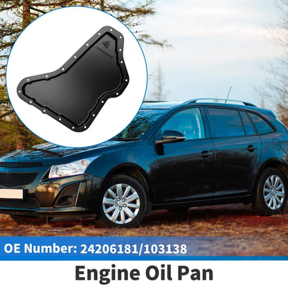 Engine Oil Pan for Chevrolet Impala 2000-2005 Steel Black 1 x Pc