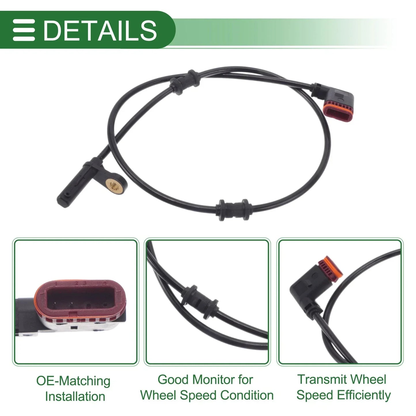 ABS Wheel Speed Sensor for Mercedes Benz E300 (2012-2014)