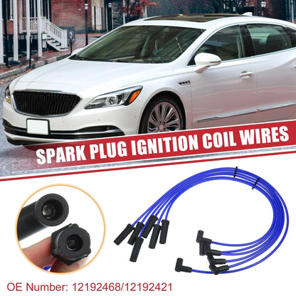 6 x Spark Plug Wire Ignition Coil Cables for Chevrolet Impala (2000-2005)