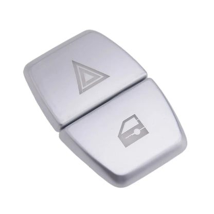 2 x Hazard Warning Switch Button Bezel Trim for BMW 5 Series F10 F07 (2011-2017)